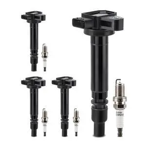UF323 Ignition Coil & 7090 Double Iridium Spark Plug for TOYOTA 1999-2000 4Runner,2000-2004 Tacoma L4 2.4L 2.7L Replaces# C1305 UF323 909190223 9091902237 C1305 5C1304 E353 521690 IC453 UF323 Ignition Coil & 7090 Double Iridium Spark Plug for TOYOTA 1999-2000 4Runner,2000-2004 Tacoma L4 2.4L 2.7L Replaces# C1305 UF323 909190223 9091902237 C1305 5C1304 E353 521690 IC453