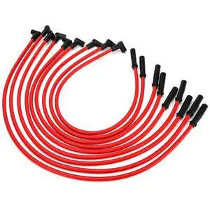 High Performance Low Resistance 10.5MM HEI Spark Plug Wire Set for Chevy SBC 302 305 307 327 350 400 BBC 348 366 396 402 409 427 454 496 502 572 632 V8 Engine (Set of 9) High Performance Low Resistance 10.5MM HEI Spark Plug Wire Set for Chevy SBC 302 305 307 327 350 400 BBC 348 366 396 402 409 427 454 496 502 572 632 V8 Engine (Set of 9)