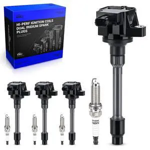 UF781 Ignition Coil & 95660 Double Iridium Spark Plugs Compatible with 2016-2021 Honda Accord/Civic/CRV 1.5L 2.0L, 2019-2021 Acura RDX, 2021 TLX Replace# 3052059B013 CM11-124A 49183 UF781 Ignition Coil & 95660 Double Iridium Spark Plugs Compatible with 2016-2021 Honda Accord/Civic/CRV 1.5L 2.0L, 2019-2021 Acura RDX, 2021 TLX Replace# 3052059B013 CM11-124A 49183