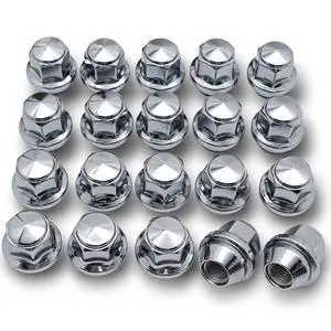 20PCS M12*1.5 Lug Nut - 3/4" 19mm Hex 32mm Length - Chrome Factory Style Wheel Nut for 2011-2020 Ford Focus Escape Fusion Fiesta Ranger EcoSport Transit Connect Lincoln MKC MKZ (OEM# 611-303) 20PCS M12*1.5 Lug Nut - 3/4" 19mm Hex 32mm Length - Chrome Factory Style Wheel Nut for 2011-2020 Ford Focus Escape Fusion Fiesta Ranger EcoSport Transit Connect Lincoln MKC MKZ (OEM# 611-303)