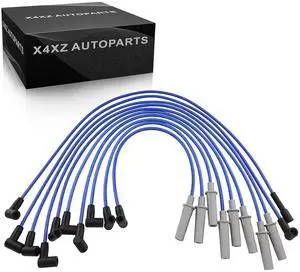 110040 High Performance Low Resistance Engine Spark Plug Wire Set for Dodge Ram Truck Van Dodge 1500 Dakota 2500 3500 Replace# 110040 671-8113 (Set of 10) 110040 High Performance Low Resistance Engine Spark Plug Wire Set for Dodge Ram Truck Van Dodge 1500 Dakota 2500 3500 Replace# 110040 671-8113 (Set of 10)