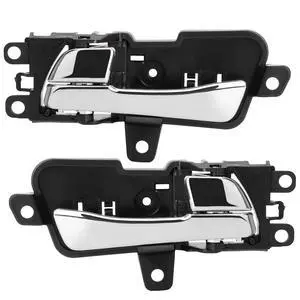 Interior Inside Chrome Door Handle Front or Rear Left & Right/Driver & Passenger Side Fits for 2011-2015 Hyundai Sonata Replaces 826103S010 82610-3S010 826203S010 82620-3S010 Interior Inside Chrome Door Handle Front or Rear Left & Right/Driver & Passenger Side Fits for 2011-2015 Hyundai Sonata Replaces 826103S010 82610-3S010 826203S010 82620-3S010