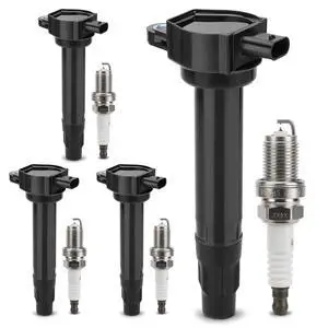 UF557 Ignition Coil & 4503 Double Iridium Spark Plug for 07-17 Jeep Compass Patriot/11-14 Chrysler 200,07-10 Sebring/Dodge 08-14 Avenger,07-12 Caliber,09-19 Journey Replaces# 4606824AB, C1587, 5C1644 UF557 Ignition Coil & 4503 Double Iridium Spark Plug for 07-17 Jeep Compass Patriot/11-14 Chrysler 200,07-10 Sebring/Dodge 08-14 Avenger,07-12 Caliber,09-19 Journey Replaces# 4606824AB, C1587, 5C1644