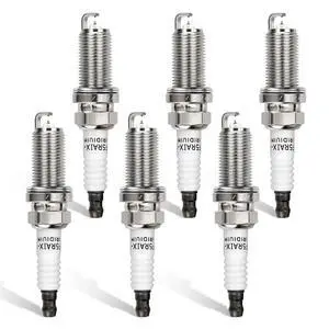 6376 Double Iridium Spark Plug 6PCS For Infiniti I35 QX4/Nissan Altima Frontier Maxima Murano Pathfinder Quest Xterra/RAM 2500 3500 4500 5500/TOYOTA/HYUNDAI/KIA Replaces # 6376 6708 LFR5AIX-11 6376 Double Iridium Spark Plug 6PCS For Infiniti I35 QX4/Nissan Altima Frontier Maxima Murano Pathfinder Quest Xterra/RAM 2500 3500 4500 5500/TOYOTA/HYUNDAI/KIA Replaces # 6376 6708 LFR5AIX-11