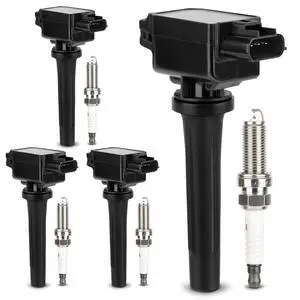 UF656 Ignition Coil & 93501 Double Iridium Spark Plug for 12-20 Mazda 3/14-20 Mazda 6/16-19 CX-3/13-18 CX-5/16-18 MX-5 Miata 2.0L 2.5L L4 Replaces# PE0118100A C1837 5C1894 GN10625 C-857 UF656 Ignition Coil & 93501 Double Iridium Spark Plug for 12-20 Mazda 3/14-20 Mazda 6/16-19 CX-3/13-18 CX-5/16-18 MX-5 Miata 2.0L 2.5L L4 Replaces# PE0118100A C1837 5C1894 GN10625 C-857