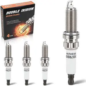 97968 Double Iridium Spark Plugs 4PCS Compatible with 2007-2015 Mini Cooper, 2011-2016 Mini Cooper Countryman, 2013-2016 Mini Cooper Paceman Replace# 95770 ILZKBR7B8G 97968 Double Iridium Spark Plugs 4PCS Compatible with 2007-2015 Mini Cooper, 2011-2016 Mini Cooper Countryman, 2013-2016 Mini Cooper Paceman Replace# 95770 ILZKBR7B8G