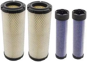 P821575 & P822858 Outer Inner Air Filter Air Cleaner for Bobcat FPG05 Air Cleaners Replaces 6672467 6672468 PM252Z PM260Z (Set of 2) P821575 & P822858 Outer Inner Air Filter Air Cleaner for Bobcat FPG05 Air Cleaners Replaces 6672467 6672468 PM252Z PM260Z (Set of 2)
