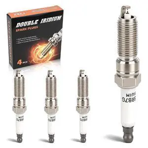 91970 Double Iridium Spark Plugs 4PCS for 2016-2019 Chevy Cruze, 2016-2024 Chevy Equinox/Malibu, 16-19 Trax, 2018-2024 GMC Terrain, 2016-2024 Buick Encore, 16-19 Cascada Replace# ILNAR8B7G 90644 91970 Double Iridium Spark Plugs 4PCS for 2016-2019 Chevy Cruze, 2016-2024 Chevy Equinox/Malibu, 16-19 Trax, 2018-2024 GMC Terrain, 2016-2024 Buick Encore, 16-19 Cascada Replace# ILNAR8B7G 90644