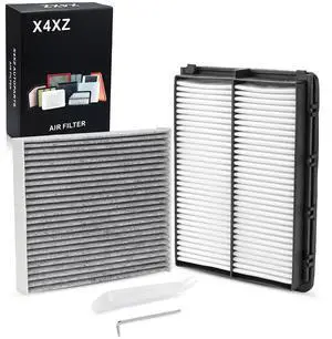CA11943 CF12936 Engine & Cabin Air Filter Set Compatible with 2020-2025 Hyundai Palisade 3.8L Gas Replace# WP10080 97133S8000 28113A9100 PSA90143 S8C79AC000 CF12936 WA10271 PA99071 WA10271 A39155 CA11943 CF12936 Engine & Cabin Air Filter Set Compatible with 2020-2025 Hyundai Palisade 3.8L Gas Replace# WP10080 97133S8000 28113A9100 PSA90143 S8C79AC000 CF12936 WA10271 PA99071 WA10271 A39155