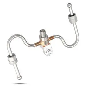 12677002 Fuel Injector Fuel Rail Crossover Tube for Some Chevrolet, GMC or Cadillac Vehicles Replaces GDL704 904-965 12677002 Fuel Injector Fuel Rail Crossover Tube for Some Chevrolet, GMC or Cadillac Vehicles Replaces GDL704 904-965