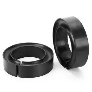 Heavy-Duty Round Rubber Coil Spring Spacer for Car, Enhance Spring Rate for 5" & 5.5" O.D. Universal Coil Spring Booster (Pack of 2) Heavy-Duty Round Rubber Coil Spring Spacer for Car, Enhance Spring Rate for 5" & 5.5" O.D. Universal Coil Spring Booster (Pack of 2)
