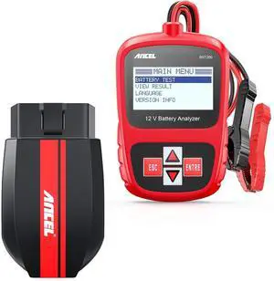 BD500 Bluetooth Diagnostic Scan Tool with BST200 Car Battery Tester BD500 Bluetooth Diagnostic Scan Tool with BST200 Car Battery Tester