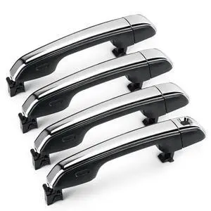 Chrome Exterior Door Handles (Set of 4) for 2010-2020 Toyota 4Runner,2016-2020 Land Cruiser/2010-2020 Lexus GX460,Front and Rear, Drive & Passenger Side(Not for Keyless Entry) Replaces# 6921035180B0 Chrome Exterior Door Handles (Set of 4) for 2010-2020 Toyota 4Runner,2016-2020 Land Cruiser/2010-2020 Lexus GX460,Front and Rear, Drive & Passenger Side(Not for Keyless Entry) Replaces# 6921035180B0