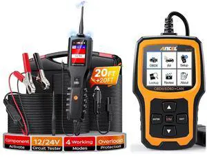 AD410 Enhanced OBD2 Scanner + PB100 Automotive Power Circuit Probe AD410 Enhanced OBD2 Scanner + PB100 Automotive Power Circuit Probe