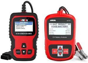 VD500 OBD II Diagnostic for VAG Engine EPB ABS SRS Code Reader Oil Throttle Position Adaption Brake Reset with BST200 12V Car Battery Load Tester VD500 OBD II Diagnostic for VAG Engine EPB ABS SRS Code Reader Oil Throttle Position Adaption Brake Reset with BST200 12V Car Battery Load Tester