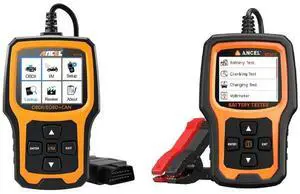 AD410 OBD2 Scanner & BT410 12V/24V Battery Tester AD410 OBD2 Scanner & BT410 12V/24V Battery Tester