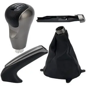 54102-SNA-A01 54102-SNA-A02 5 Speed Gear Shift Knob with Leather Boot for 2006-2011 Honda Civic Replace# 54102SNAA01 54102SNAA02 (Pack of 3 54102-SNA-A01 54102-SNA-A02 5 Speed Gear Shift Knob with Leather Boot for 2006-2011 Honda Civic Replace# 54102SNAA01 54102SNAA02 (Pack of 3