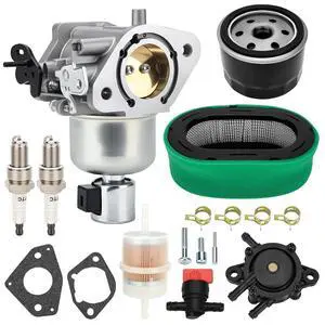 1685321-S Carburetor with Air filter oil filter Fuel pump Kit For Kohler KT725, KT730, KT735, KT740, KT745 7000 Series 22HP 23HP 24HP 25HP 26HP Engines Replace# 16 853 19S, 32 853 63S, 32 853 67-S 1685321-S Carburetor with Air filter oil filter Fuel pump Kit For Kohler KT725, KT730, KT735, KT740, KT745 7000 Series 22HP 23HP 24HP 25HP 26HP Engines Replace# 16 853 19S, 32 853 63S, 32 853 67-S