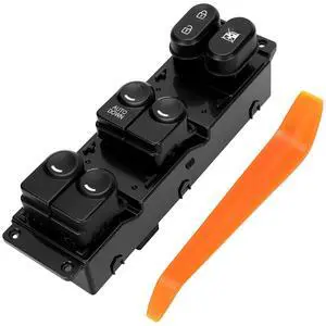 93570-1R111 Front Left Driver Side Power Window Door Lock Switch Single Auto Down for 2011-2017 Hyundai Accent Replaces# 93570AP1R101, 935701R110 93570-1R111 Front Left Driver Side Power Window Door Lock Switch Single Auto Down for 2011-2017 Hyundai Accent Replaces# 93570AP1R101, 935701R110
