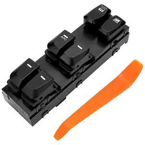 93571-2S000 Front Left Driver Side Power Window Door Lock Switch with Auto Up & Down for 2010-2015 Hyundai Tucson 2.0L 2.4L with Auto Up&Down Windows Replaces# 935712S000 93571-2S000 Front Left Driver Side Power Window Door Lock Switch with Auto Up & Down for 2010-2015 Hyundai Tucson 2.0L 2.4L with Auto Up&Down Windows Replaces# 935712S000