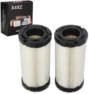 2PCS Air Filter Replace For P822686/ Baldwin RS3715 / Fleetguard AF25550 / WIX 46449 / John Deere M113621 / Kawasaki Mule 11013-1290 11013-7029 11013-7048 / Kubota 6A10082630 2PCS Air Filter Replace For P822686/ Baldwin RS3715 / Fleetguard AF25550 / WIX 46449 / John Deere M113621 / Kawasaki Mule 11013-1290 11013-7029 11013-7048 / Kubota 6A10082630