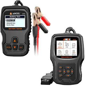 AD530 OBD2 Scanner Diagnostic Tool, Universal Check Engine Code Reader+BT310 12V 24V Car Battery Tester - 100-2000 CCA Batte AD530 OBD2 Scanner Diagnostic Tool, Universal Check Engine Code Reader+BT310 12V 24V Car Battery Tester - 100-2000 CCA Batte