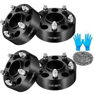 2" 5x127mm Wheel Spacers Compatible with Jeep 07-17 Wrangler JK 2018, Commander 06-10, Grand Cherokee 99-10,Compatible with Dodge Journey 09-20, 71.5mm Bore 1/2x20 Studs & 5x5 HubCentric, 4PCS 2" 5x127mm Wheel Spacers Compatible with Jeep 07-17 Wrangler JK 2018, Commander 06-10, Grand Cherokee 99-10,Compatible with Dodge Journey 09-20, 71.5mm Bore 1/2x20 Studs & 5x5 HubCentric, 4PCS