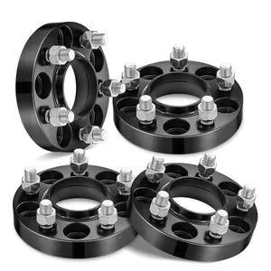 1" 5x4.5 Wheel Spacers Compatible with Ford Mustang 15-21, Explorer 20-22; Compatible with Lincoln Aviator 20-21. 70.5mm Center bore, M14x1.5 Studs. 4PCS 1" 5x4.5 Wheel Spacers Compatible with Ford Mustang 15-21, Explorer 20-22; Compatible with Lincoln Aviator 20-21. 70.5mm Center bore, M14x1.5 Studs. 4PCS