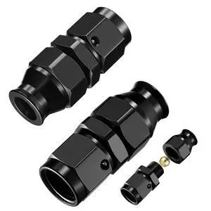 6AN Female Flare to 5/16" Hardline Tube Fuel Line Fitting, 5/16 inch OD tube to 6AN female Straight Aluminum Hard Tube Adapter Aluminum 2pcs 6AN Female Flare to 5/16" Hardline Tube Fuel Line Fitting, 5/16 inch OD tube to 6AN female Straight Aluminum Hard Tube Adapter Aluminum 2pcs