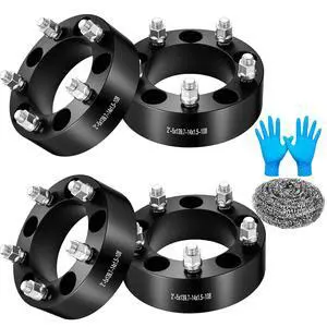 2 inch 5x5.5 Wheel Spacers Compatible with RAM 1500 2012-2018,108mm Center Bore & 5 Lug M14x1.5 Studs & 139.7mm Forged Wheel Spacer Compatible with RAM 1500 Classic 2019-2022,4PCS 2 inch 5x5.5 Wheel Spacers Compatible with RAM 1500 2012-2018,108mm Center Bore & 5 Lug M14x1.5 Studs & 139.7mm Forged Wheel Spacer Compatible with RAM 1500 Classic 2019-2022,4PCS