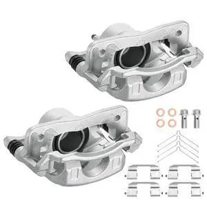 Front Brake Caliper Assembly Replaces for 19B6764 19B6765, Compatible with Honda Civic 2012-2015 1.8L L4, GAS Front Brake Caliper Assembly Replaces for 19B6764 19B6765, Compatible with Honda Civic 2012-2015 1.8L L4, GAS