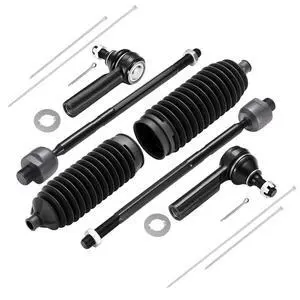 6-PC Tie Rod Ends Kits Compatible with Honda CR-V 2007-2011,2xOuter tie rod ES800510,2xInner tie rod EV800689,2xdust cover 6-PC Tie Rod Ends Kits Compatible with Honda CR-V 2007-2011,2xOuter tie rod ES800510,2xInner tie rod EV800689,2xdust cover