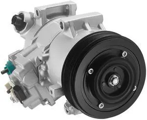198354 Air Conditioning A/C Compressor with Clutch Compatible with Kia Soul 2012-2013 L4 2.0L, Compatible with Hyundai Elantra 2013 L4 1.8L 198354 Air Conditioning A/C Compressor with Clutch Compatible with Kia Soul 2012-2013 L4 2.0L, Compatible with Hyundai Elantra 2013 L4 1.8L