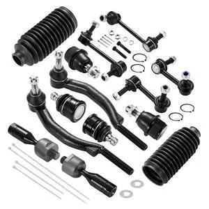 14-PC Tie Rod Kits Compatible with Chevy Trailblazer 2003-2009,2xInner EV80965,2xOuter ES3675 ES3676,4xBall Joint K6663 K6664,4xStabilizer Bar Link K6665-K6668,2xdust cover 14-PC Tie Rod Kits Compatible with Chevy Trailblazer 2003-2009,2xInner EV80965,2xOuter ES3675 ES3676,4xBall Joint K6663 K6664,4xStabilizer Bar Link K6665-K6668,2xdust cover