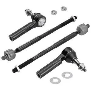 4-PC Tie Rod Ends Kits Compatible with Dodge Caliber 2007-2012,2xOuter-ES800408 2xInner-EV80645 4-PC Tie Rod Ends Kits Compatible with Dodge Caliber 2007-2012,2xOuter-ES800408 2xInner-EV80645