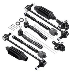 10-PC Steering Suspension Kits Compatible with Toyota Sienna 2011-2020,2xInner tie rod EV801518,2xOuter tie rod ES800997 ES800998,2xBall Joint K500187 K500188,2xStabilizer Bar Link K750574 10-PC Steering Suspension Kits Compatible with Toyota Sienna 2011-2020,2xInner tie rod EV801518,2xOuter tie rod ES800997 ES800998,2xBall Joint K500187 K500188,2xStabilizer Bar Link K750574
