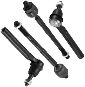 4PCS ES800762 EV800609 Front Inner/Outer Tie Rod Ends Kit Compatible with Hummer 2006-2010 H3, 2009-2010 H3T 4PCS ES800762 EV800609 Front Inner/Outer Tie Rod Ends Kit Compatible with Hummer 2006-2010 H3, 2009-2010 H3T