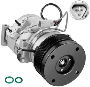 883100C120 AC Compressor with Clutch for Toyota Tundra | Compatible with Toyota Tundra 4.6L 5.7L 2007-2021, with 10S20C Style Compressor 883100C120 AC Compressor with Clutch for Toyota Tundra | Compatible with Toyota Tundra 4.6L 5.7L 2007-2021, with 10S20C Style Compressor