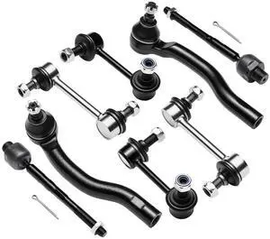 8PCS ES80060 ES80060 EV80056 Inner and Outer Tie Rod End kit Compatible with Mazda CX-9 2007-2013 8PCS ES80060 ES80060 EV80056 Inner and Outer Tie Rod End kit Compatible with Mazda CX-9 2007-2013