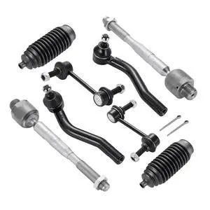 8-PC Steering Suspension Kits Compatible with Ford Edge 2007-2014,1xOuter tie rod ES800473,1xOuter tie rod ES800474,2xInner tie rod EV800576,2xStabilizer Bar Link K750159,2xdust cover 8-PC Steering Suspension Kits Compatible with Ford Edge 2007-2014,1xOuter tie rod ES800473,1xOuter tie rod ES800474,2xInner tie rod EV800576,2xStabilizer Bar Link K750159,2xdust cover