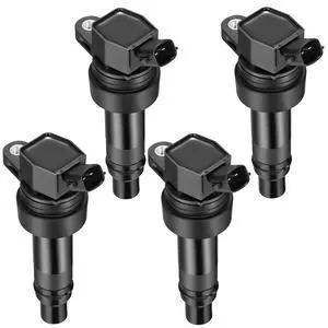 4 Ignition Coils - for Kia Forte Koup, Forte5 2014-2016, for Hyundai Veloster 2013-2015 1.6L L4 - Repl UF707/27301-2B110 4 Ignition Coils - for Kia Forte Koup, Forte5 2014-2016, for Hyundai Veloster 2013-2015 1.6L L4 - Repl UF707/27301-2B110