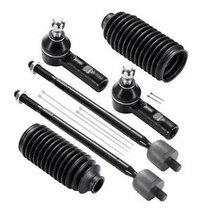 6-PC Tie Rod Ends Kits Compatible with Toyota Corolla 1985-2002,2xOuter ES2382,2xInner EV303,2xdust cover 6-PC Tie Rod Ends Kits Compatible with Toyota Corolla 1985-2002,2xOuter ES2382,2xInner EV303,2xdust cover
