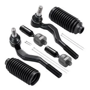 6-PC Tie Rod Ends Kits Compatible with Toyota Tacoma 1995-2004,1xOuter ES3545 ES3546,2xInner EV433,2xdust cover 6-PC Tie Rod Ends Kits Compatible with Toyota Tacoma 1995-2004,1xOuter ES3545 ES3546,2xInner EV433,2xdust cover
