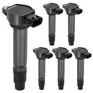 6-Pack UF589 Ignition Coils Compatible with Mitsubishi Outlander 2007-2016 3.0L 2.4L, Outlander Sport 11-17 2.0L 2.4L, Lancer 08-17 2.4L 2.0L - Replaces 26020047 1832A016 597096 GN10519 C1694 6-Pack UF589 Ignition Coils Compatible with Mitsubishi Outlander 2007-2016 3.0L 2.4L, Outlander Sport 11-17 2.0L 2.4L, Lancer 08-17 2.4L 2.0L - Replaces 26020047 1832A016 597096 GN10519 C1694