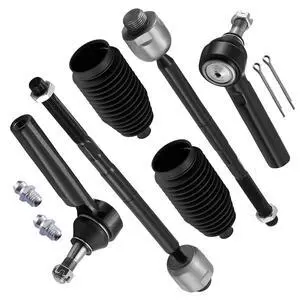 6PCS EV800084 ES800223 Front Inner/Outer Tie Rod Ends Kit w/Tie Rod Boot Compatible with Chevy 2007-2013 Tahoe Silverado, Compatible with Cadillac 07-14 Escalade,Compatible with GMC Sierra 6PCS EV800084 ES800223 Front Inner/Outer Tie Rod Ends Kit w/Tie Rod Boot Compatible with Chevy 2007-2013 Tahoe Silverado, Compatible with Cadillac 07-14 Escalade,Compatible with GMC Sierra