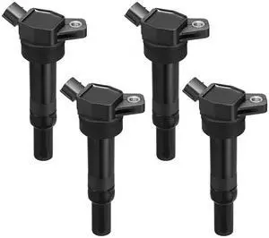 4 Ignition Coils Pack Fix Misfires for Hyundai Elantra/Tucson & Kia Soul/Forte (1.8L/2.0L L4) Repl. UF651/273002E000 4 Ignition Coils Pack Fix Misfires for Hyundai Elantra/Tucson & Kia Soul/Forte (1.8L/2.0L L4) Repl. UF651/273002E000