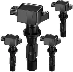 4-Pack Ignition Coil UF540 Compatible with Mazda 3/6 06-13, CX-7 07-12, MX-5 Miata 06-15 2.0L 2.3L 2.5L L4 Replacement for L3G218100 L3G218100A C1683 4-Pack Ignition Coil UF540 Compatible with Mazda 3/6 06-13, CX-7 07-12, MX-5 Miata 06-15 2.0L 2.3L 2.5L L4 Replacement for L3G218100 L3G218100A C1683