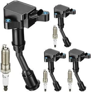 4 Ignition Coils Pack+4 Spark Plug Kit Fix Misfires for Ford Fusion (2014-2020) & Escape (2017-2019) 1.5L L4 Repl. UF735/DS7Z12029A/SP539 4 Ignition Coils Pack+4 Spark Plug Kit Fix Misfires for Ford Fusion (2014-2020) & Escape (2017-2019) 1.5L L4 Repl. UF735/DS7Z12029A/SP539