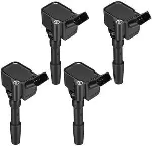 4 Ignition Coils 06J905110G UF716 for Audi for Porsche for VW | Fits 08-24:A3,A4,A5,A6,A7,A8,Q3,Q5,Q7,Q8,TT,Golf,GTI,Jetta,Passat,Tiguan,Atlas,Cayenne,Macan.Better MPG,Long-lasting 4 Ignition Coils 06J905110G UF716 for Audi for Porsche for VW | Fits 08-24:A3,A4,A5,A6,A7,A8,Q3,Q5,Q7,Q8,TT,Golf,GTI,Jetta,Passat,Tiguan,Atlas,Cayenne,Macan.Better MPG,Long-lasting