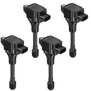 4 Ignition Coils UF719 224481HC0A for Nissan for Suzuki 1.6L 2.5L | Fits 2005-2019: Frontier,March,Versa,Versa Note,Equator. OE:224481KT1B,IGC0092,48848,SKC861. Better MPG, Long-lasting 4 Ignition Coils UF719 224481HC0A for Nissan for Suzuki 1.6L 2.5L | Fits 2005-2019: Frontier,March,Versa,Versa Note,Equator. OE:224481KT1B,IGC0092,48848,SKC861. Better MPG, Long-lasting